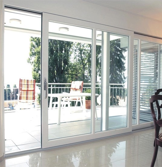 Portes coulissantes en aluminium et portes coulissantes en acier inoxydable 304