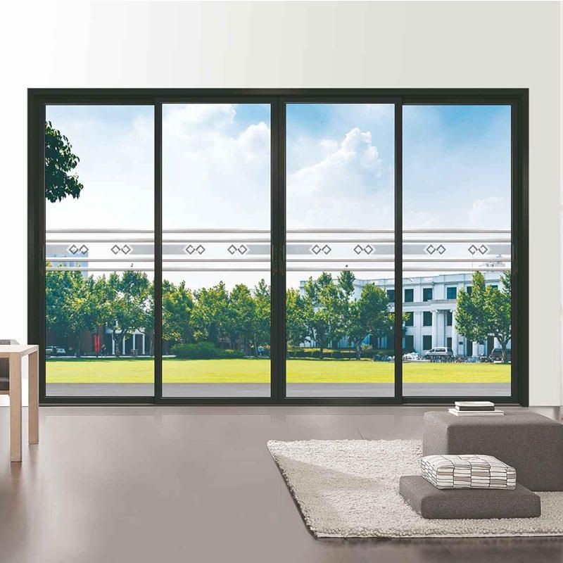 Portes coulissantes en aluminium et portes coulissantes en acier inoxydable 304