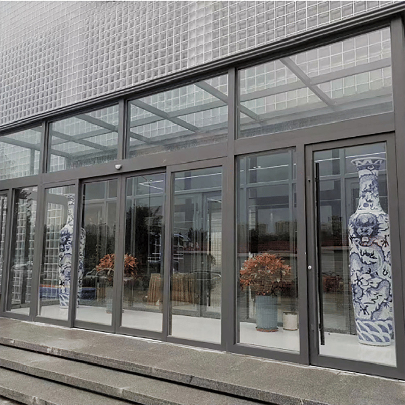 Portes coulissantes en alliage d'aluminium personnalisables de conception moderne avec isolation thermique de 1,1 W / ((m2 · K)