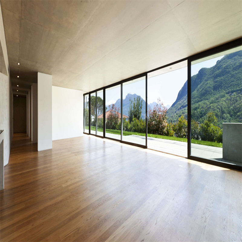 Portes coulissantes en alliage d'aluminium personnalisables de conception moderne avec isolation thermique de 1,1 W / ((m2 · K)