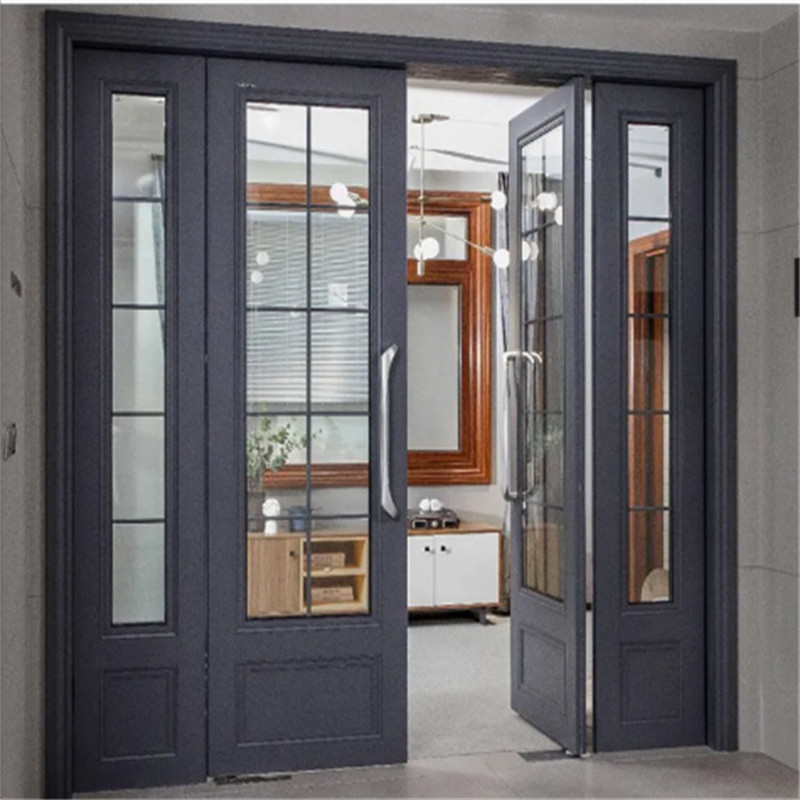 Porte imperméable en aluminium de haute qualité pour distributeurs de portes
