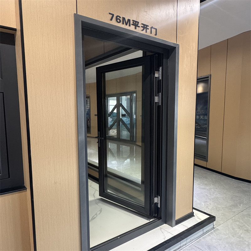 Porte imperméable en aluminium de haute qualité pour distributeurs de portes
