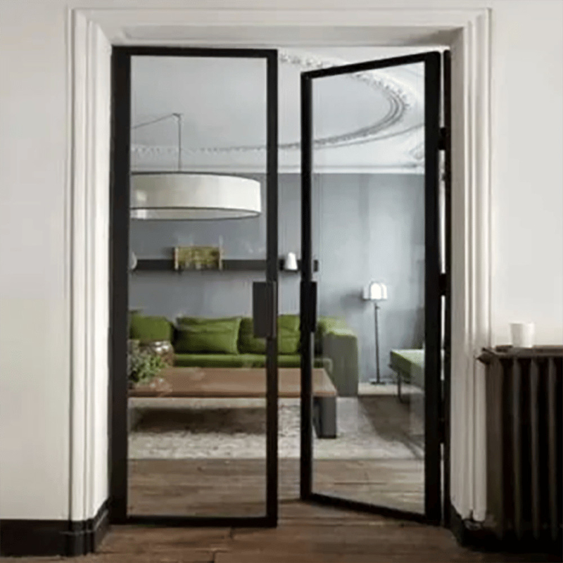 Porte imperméable en aluminium de haute qualité pour distributeurs de portes