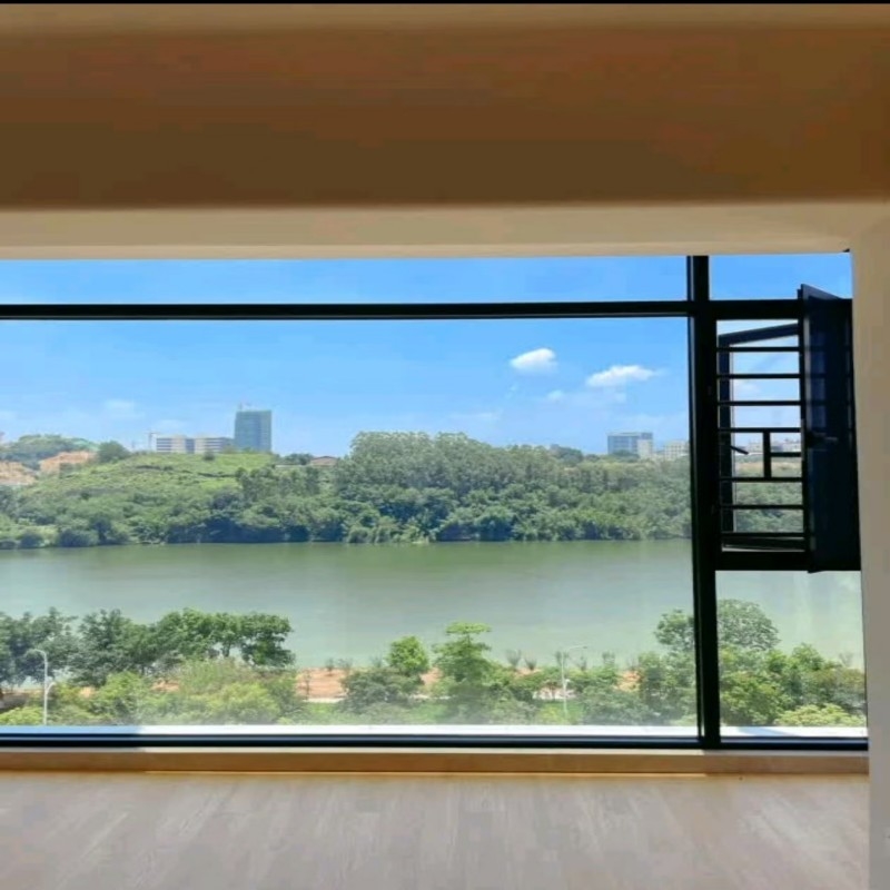 Porte insonorisée en aluminium en coffrage durable avec système de verrouillage multi-points pour les espaces commerciaux domestiques