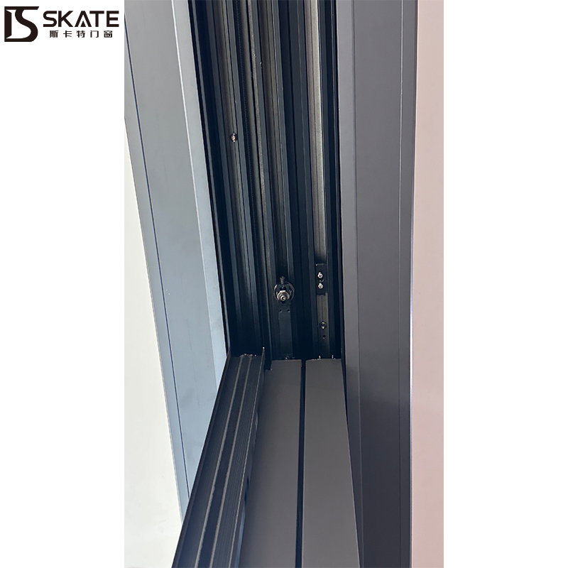 Nouvelle conception de mode Fenêtres coulissantes en aluminium personnalisables avec une épaisseur de paroi de 2,0 mm