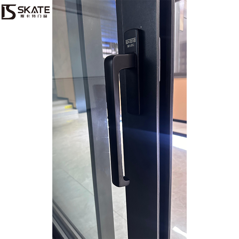 Portes coulissantes en alliage d'aluminium personnalisables de conception moderne avec isolation thermique de 1,1 W / ((m2 · K)