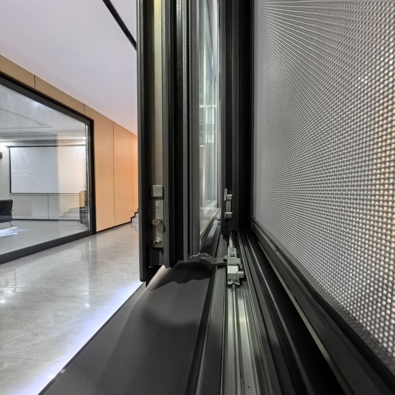 Factory Direct Sales Double Glazed Aluminium Multi Tracks Sliding Window for Residential Project