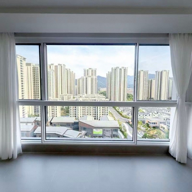 fenêtre coulissante en aluminium certifiée NFRC avec alliage d'aluminium de qualité aéronautique 6060 T66 et bande de rupture thermique en nylon PA66