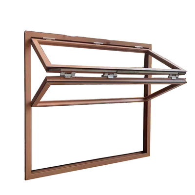 Fenêtres en verre de cuisine en aluminium à ouverture horizontale personnalisable pour les cuisines haut de gamme