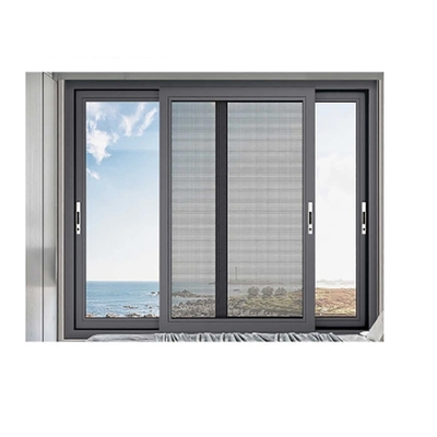 2Épaisseur de la paroi.2 mm fenêtres coulissantes en aluminium haute durabilité et cadre en aluminium