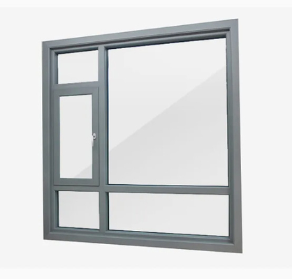 80 mm vitres en verre en aluminium à casement soudés sans soudure pour écran pliant