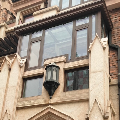Fenêtres à carénage en aluminium personnalisables pour une efficacité énergétique accrue