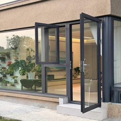 Portes en alliage d'aluminium avec isolation thermique